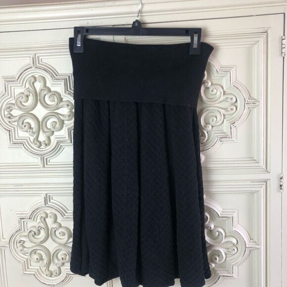 French connection Y2K black knitted cotton dress - Picture 6 of 8